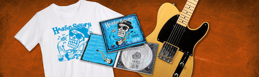 Free Gear Giveaway: Win a Fender '50s Telecaster Plus a T-Shirt and CD Package from Merchly and Disc Makers