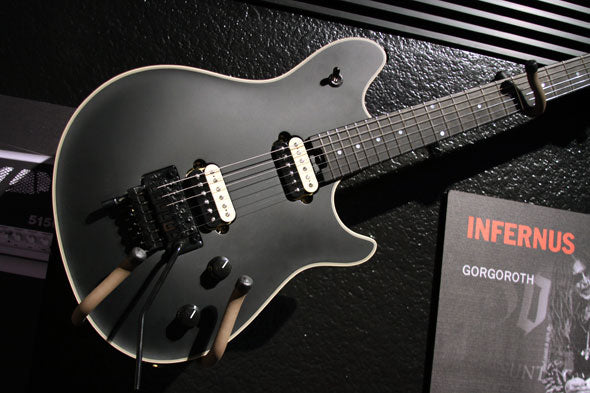 Black EVH Wolfgang Stealth Looks Deadly