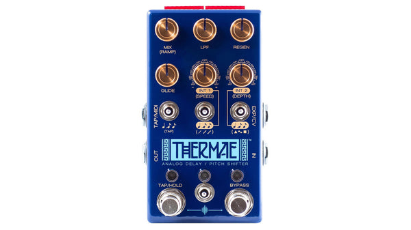 Chase Bliss Audio Thermae Analog Delay / Pitch Shifter Available for Pre-Order Now!