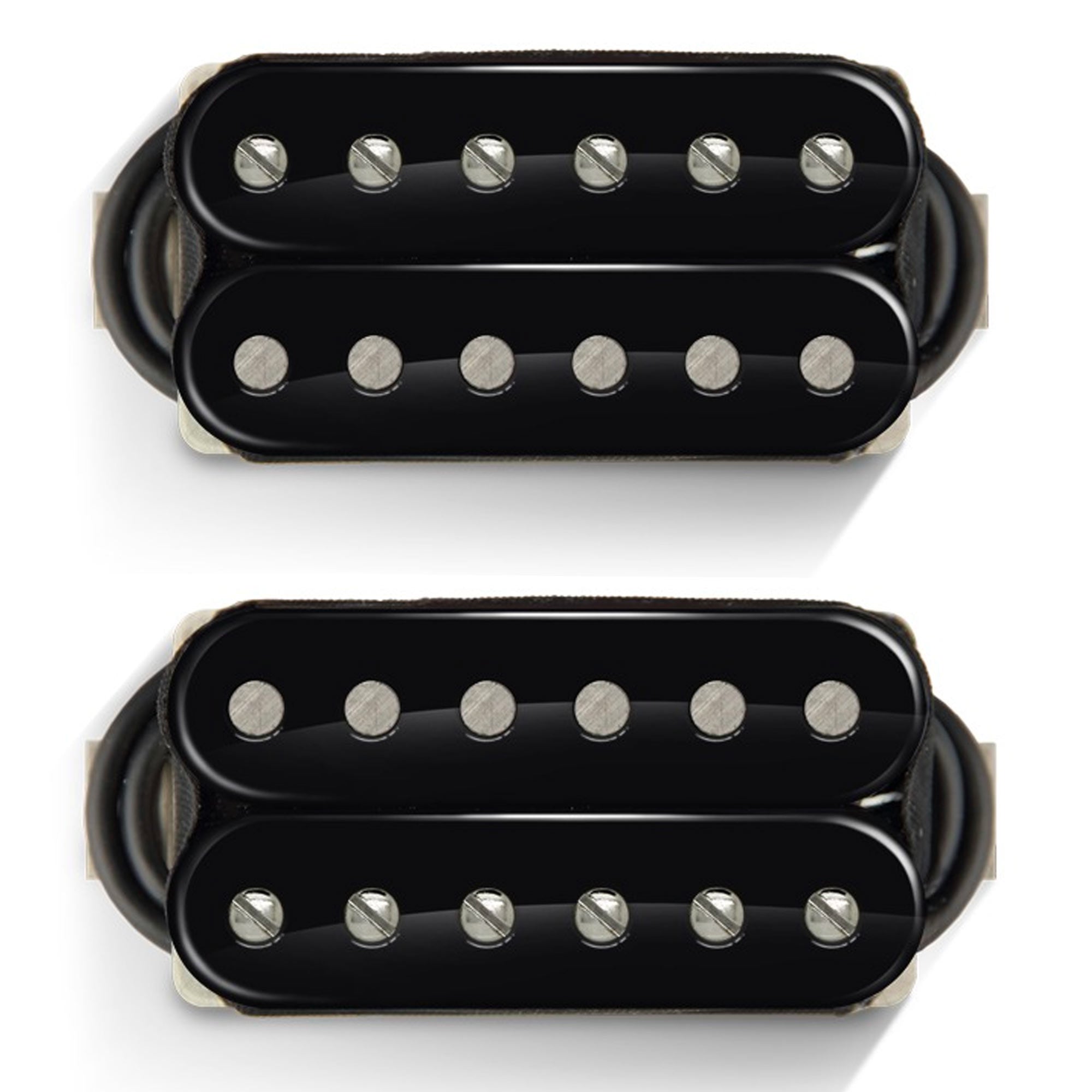 Bare Knuckle Painkiller Humbucker Pickup Set Black Open-Coil 53mm