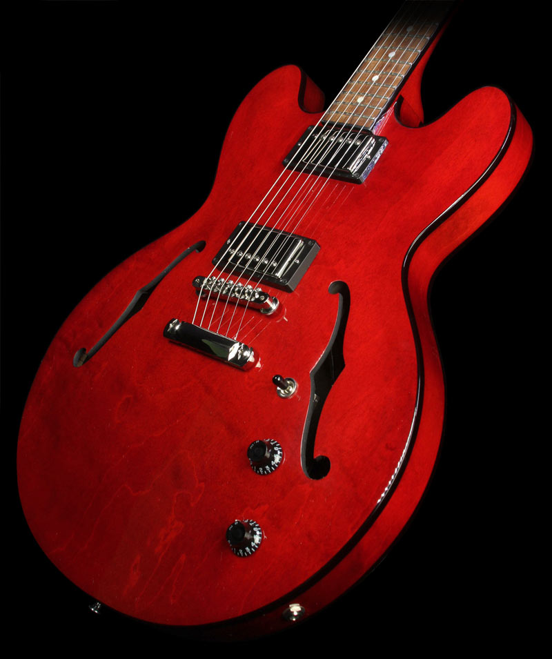 Gibson Memphis ES-335 Studio Electric Guitar Wine Red | The Music Zoo