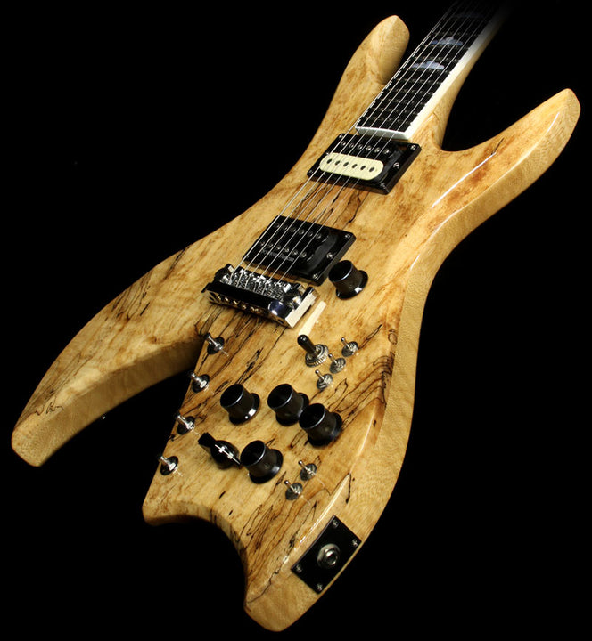 Used B.C. Rich USA One-Off Korina Bich Spalted Top 10-String Electric Guitar