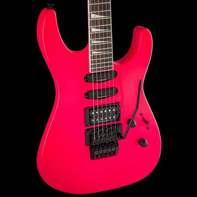 jackson soloist neon pink