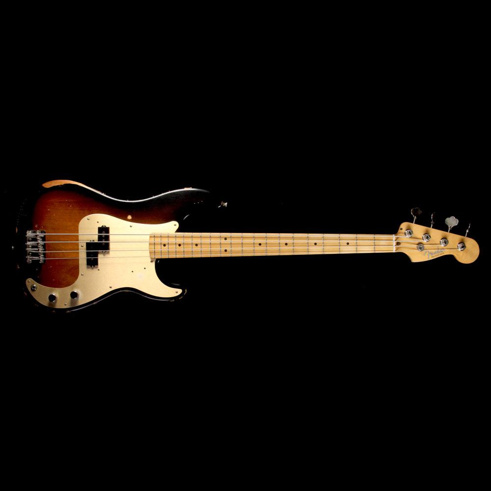 Fender Road Worn 50s Precision Bass Electric Bass 2-Tone Sunburst