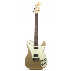 Fender Chris Shiflett Telecaster Deluxe Shoreline Gold | The Music Zoo