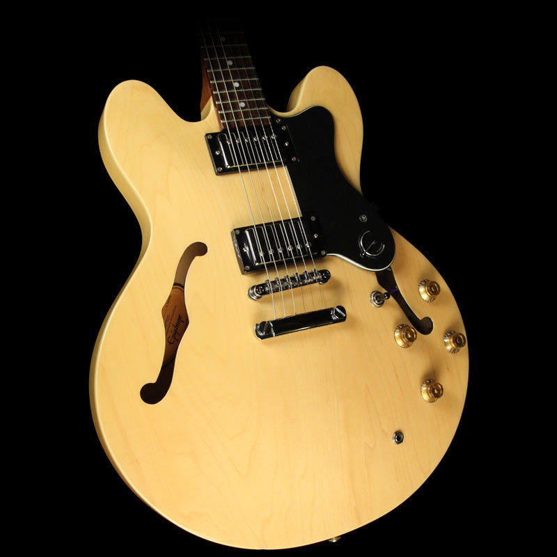 Used Epiphone Dot Electric Guitar Natural | The Music Zoo