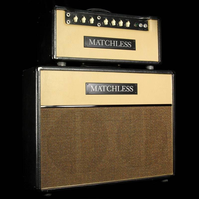 Used Matchless Hc30 Electric Guitar Amplifier Head And 2x12