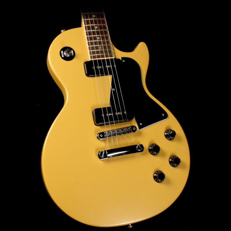 Used 12 Gibson Les Paul Special Electric Guitar Matte Tv Yellow The Music Zoo