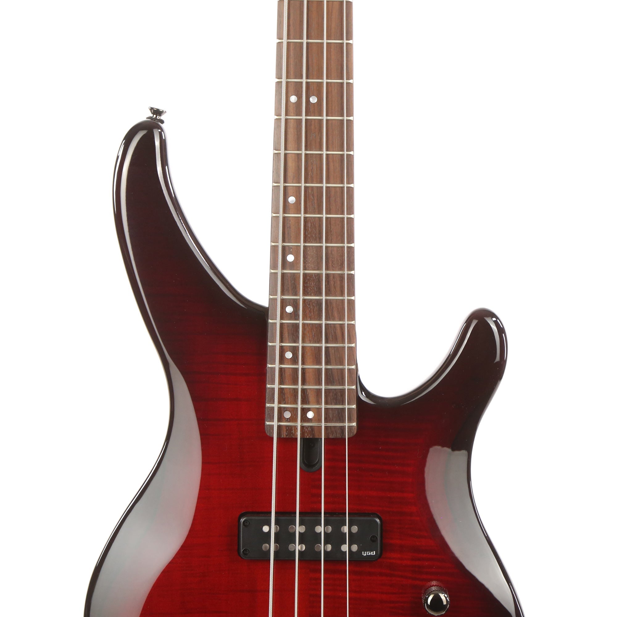 Yamaha TRBX604FM Bass Dark Red Burst | The Music Zoo