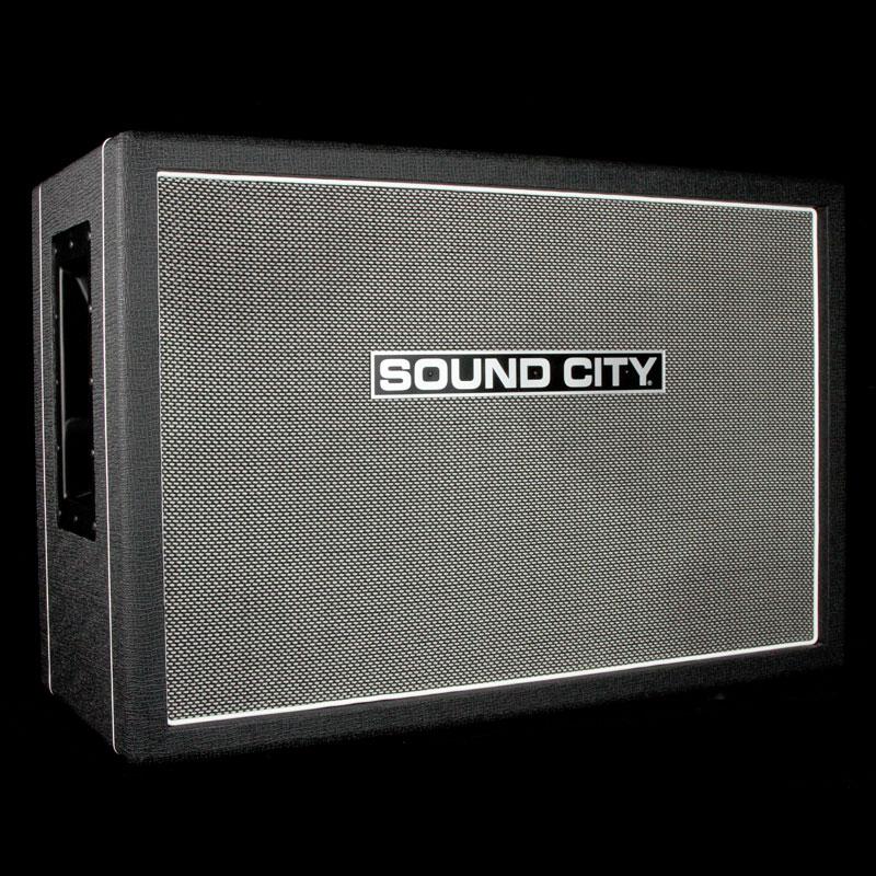 Sound City Sc 2x12 Guitar Cabinet With Fane Speakers The Music Zoo