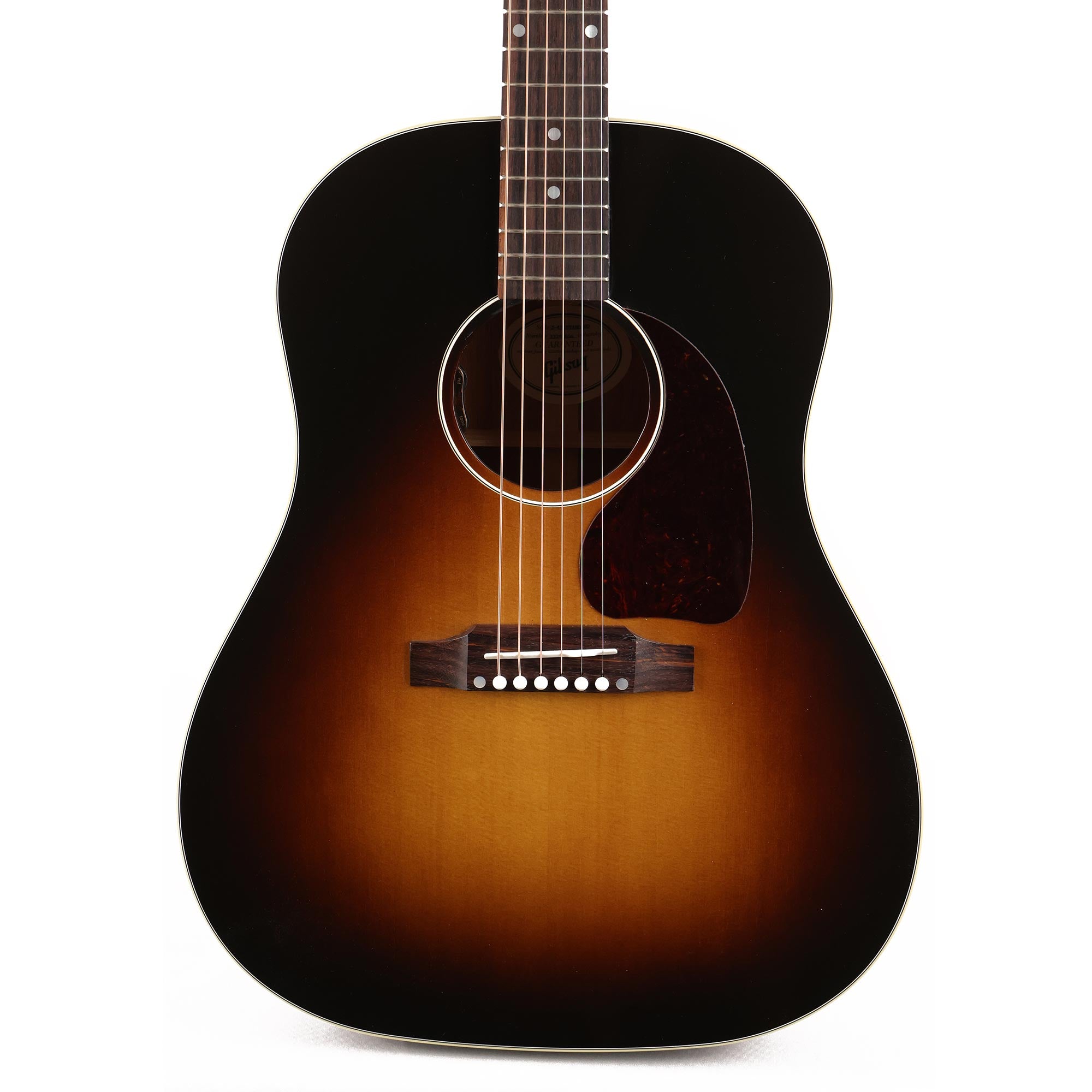 Gibson J 45 Standard Acoustic Electric Vintage Sunburst The Music Zoo