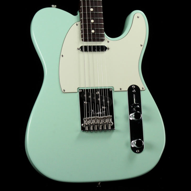 fender telecaster surf green rosewood neck