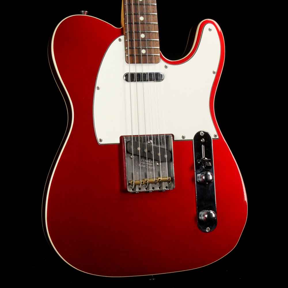 Fender MIJ Telecaster Custom Candy Apple Red 1984 | The Music Zoo