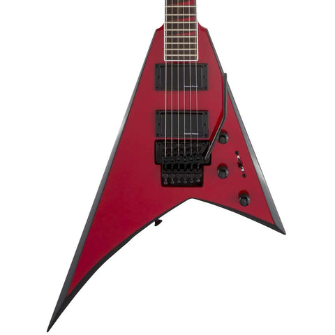 Jackson X Series Rhoads RRX24 Red with Black Bevels