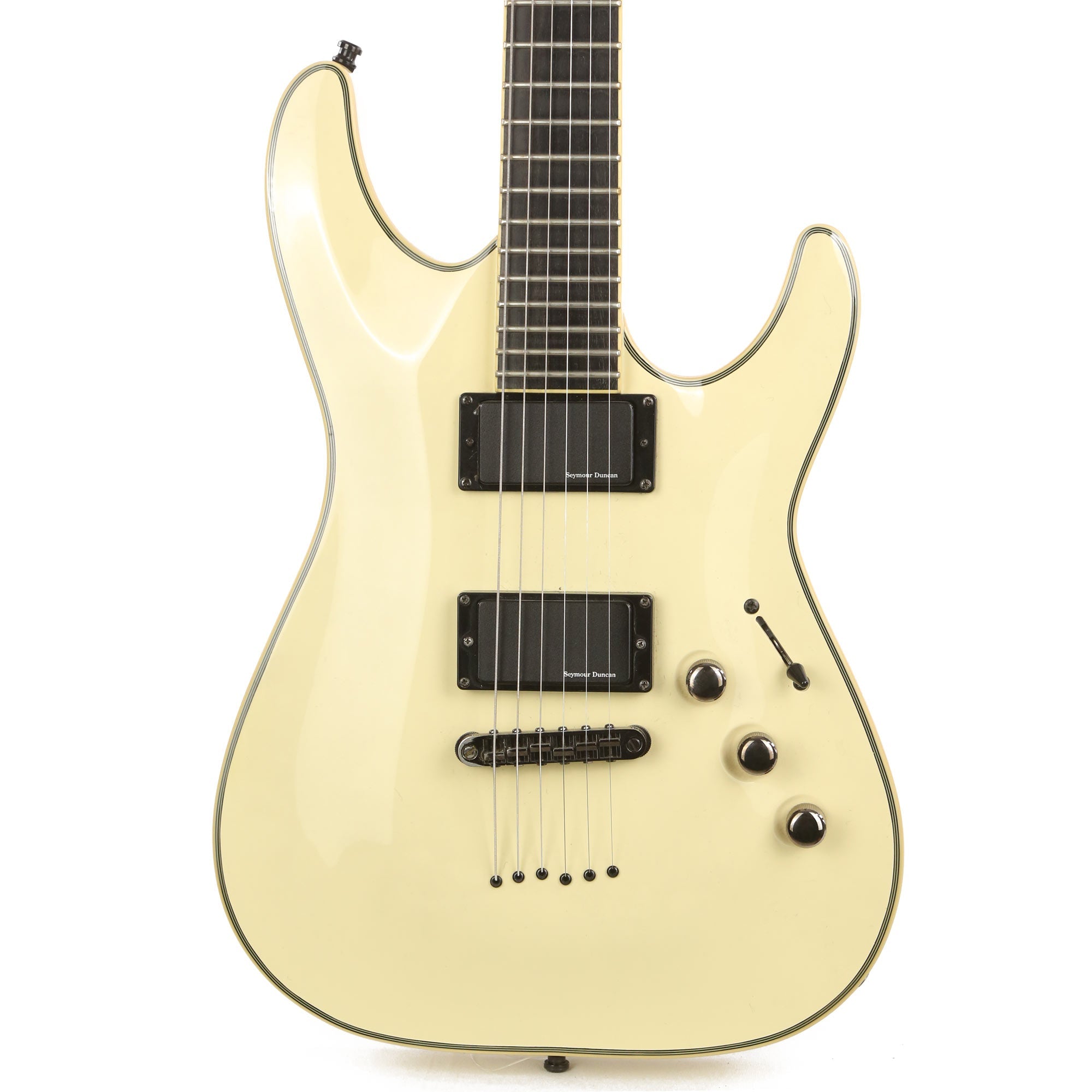 Schecter Blackjack ATX C-1 White | The Music Zoo