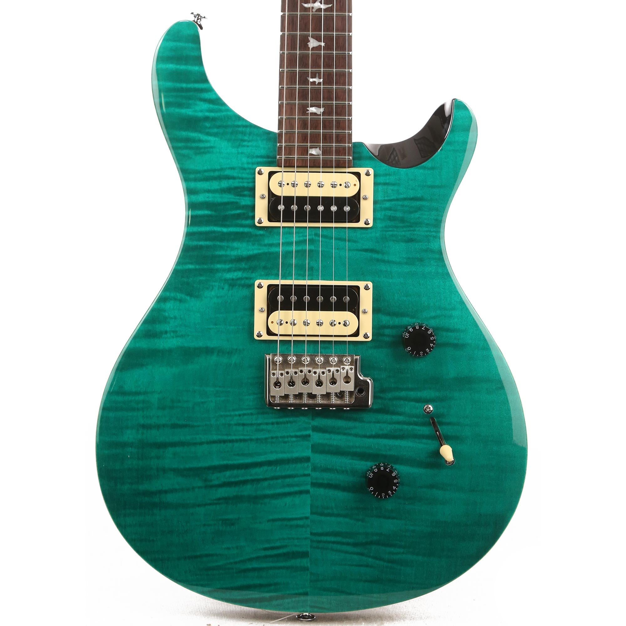 PRS SE Custom 24 Sapphire with Black Back | The Music Zoo