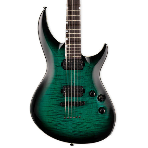 ESP LTD H3-1000 Black Turquoise Burst