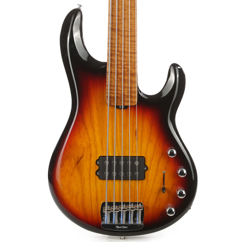 Ernie Ball Music Man BFR StingRay Special 5-String Fretless Bass Vintage Sierra Burst