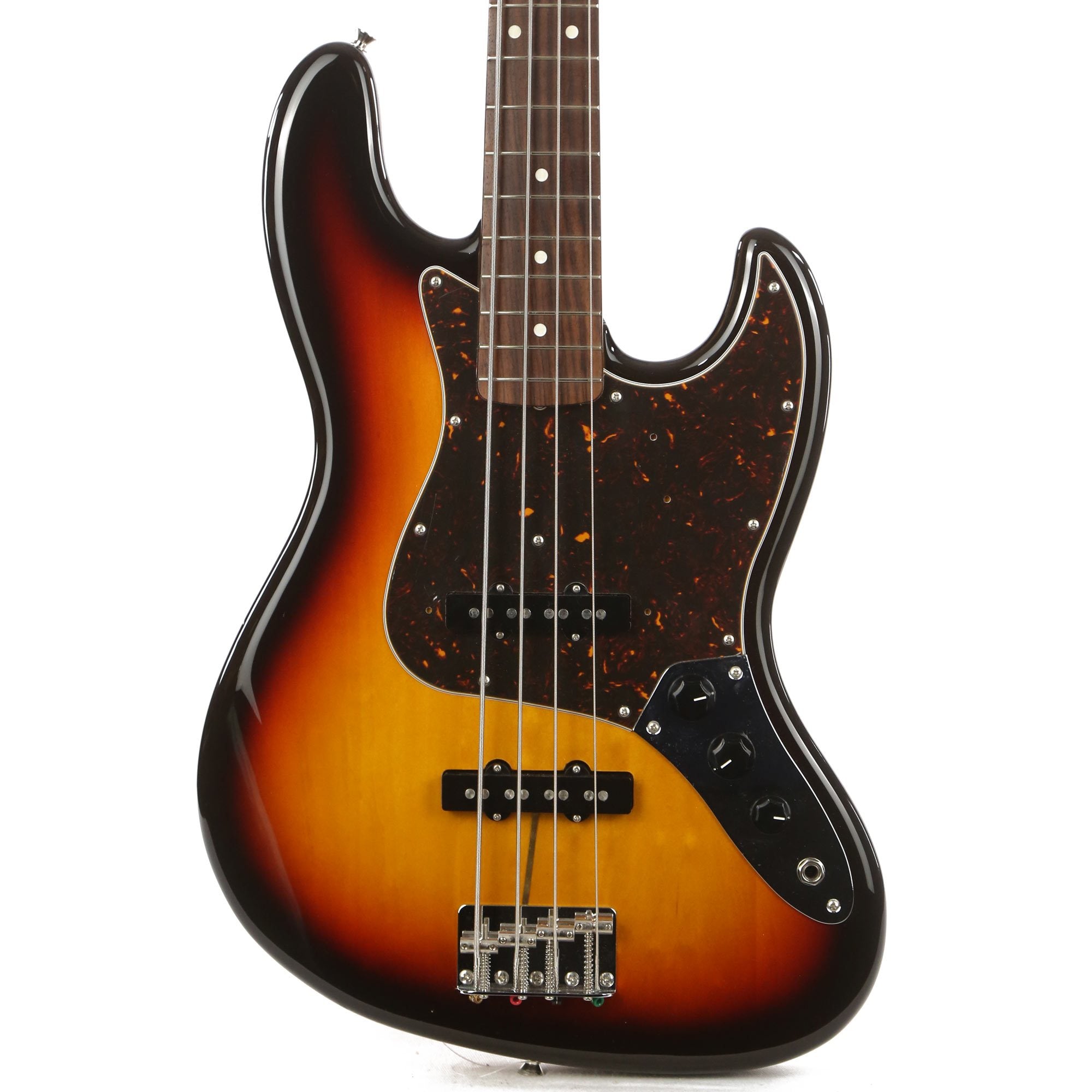 Fender MIJ Jazz Bass 3-Tone Sunburst | The Music Zoo