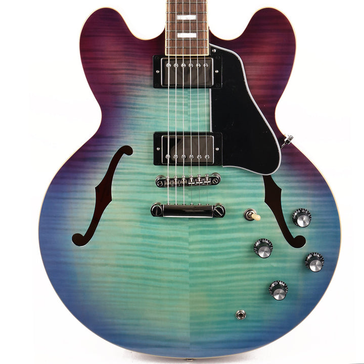 Epiphone Inspired by Gibson ES-335 Figured Blueberry Burst | The Music Zoo