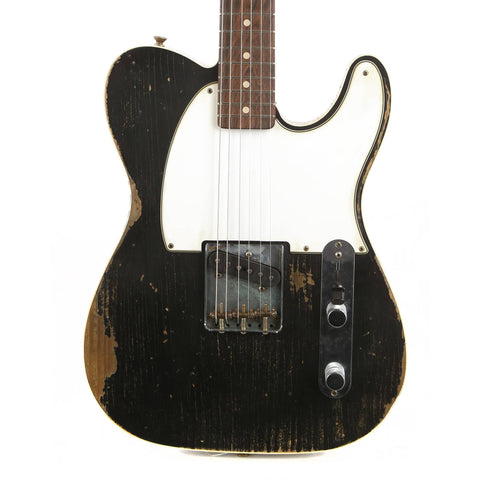 Fender Custom Shop 1961 Esquire Custom Heavy Relic Black Masterbuilt Greg Fessler
