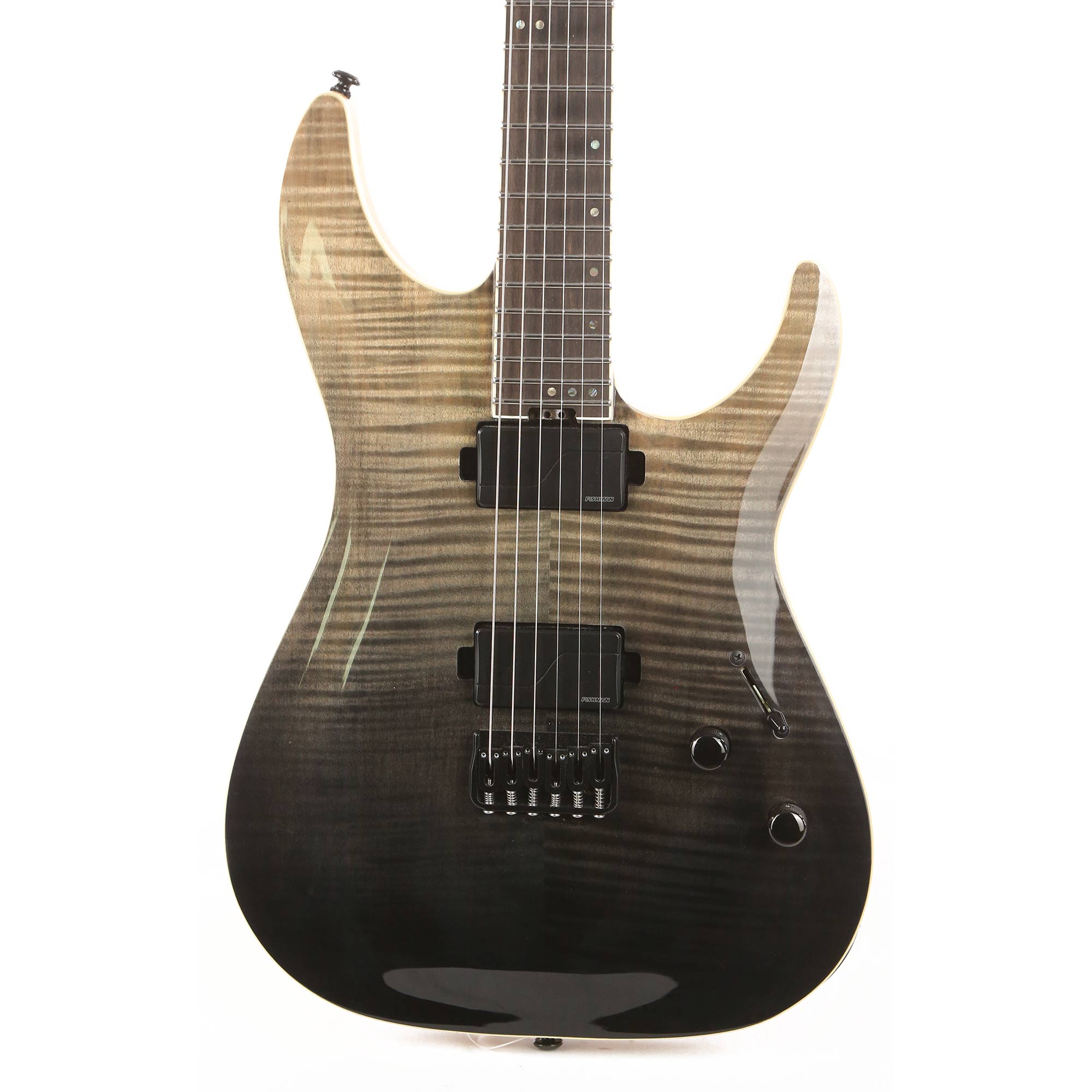 Schecter Diamond C-1 SLS Elite Black Fade Burst Used | The Music Zoo