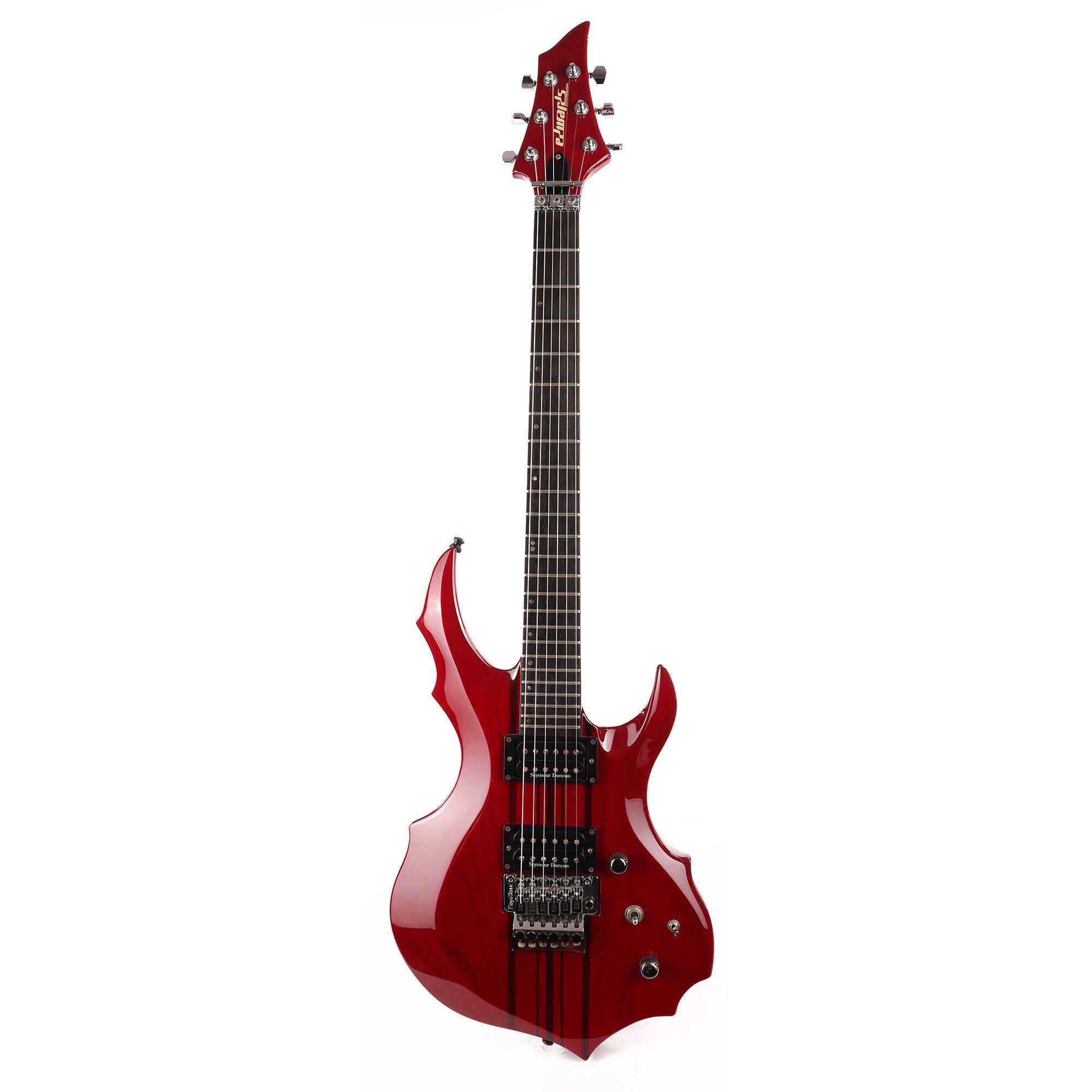 Edwards E-FR-130GT Forest See-Thru Red | The Music Zoo