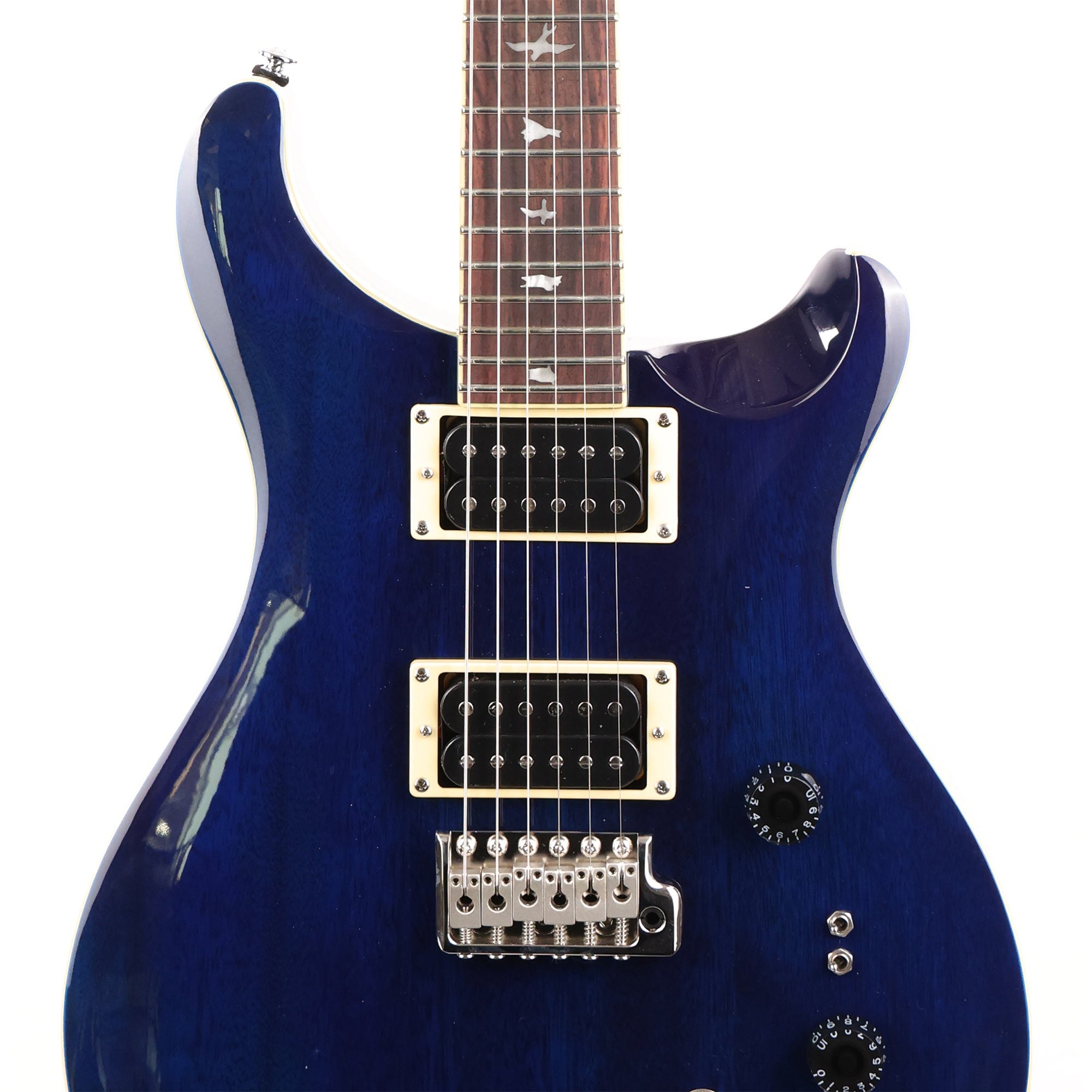 PRS SE Standard 24-08 Translucent Blue | The Music Zoo