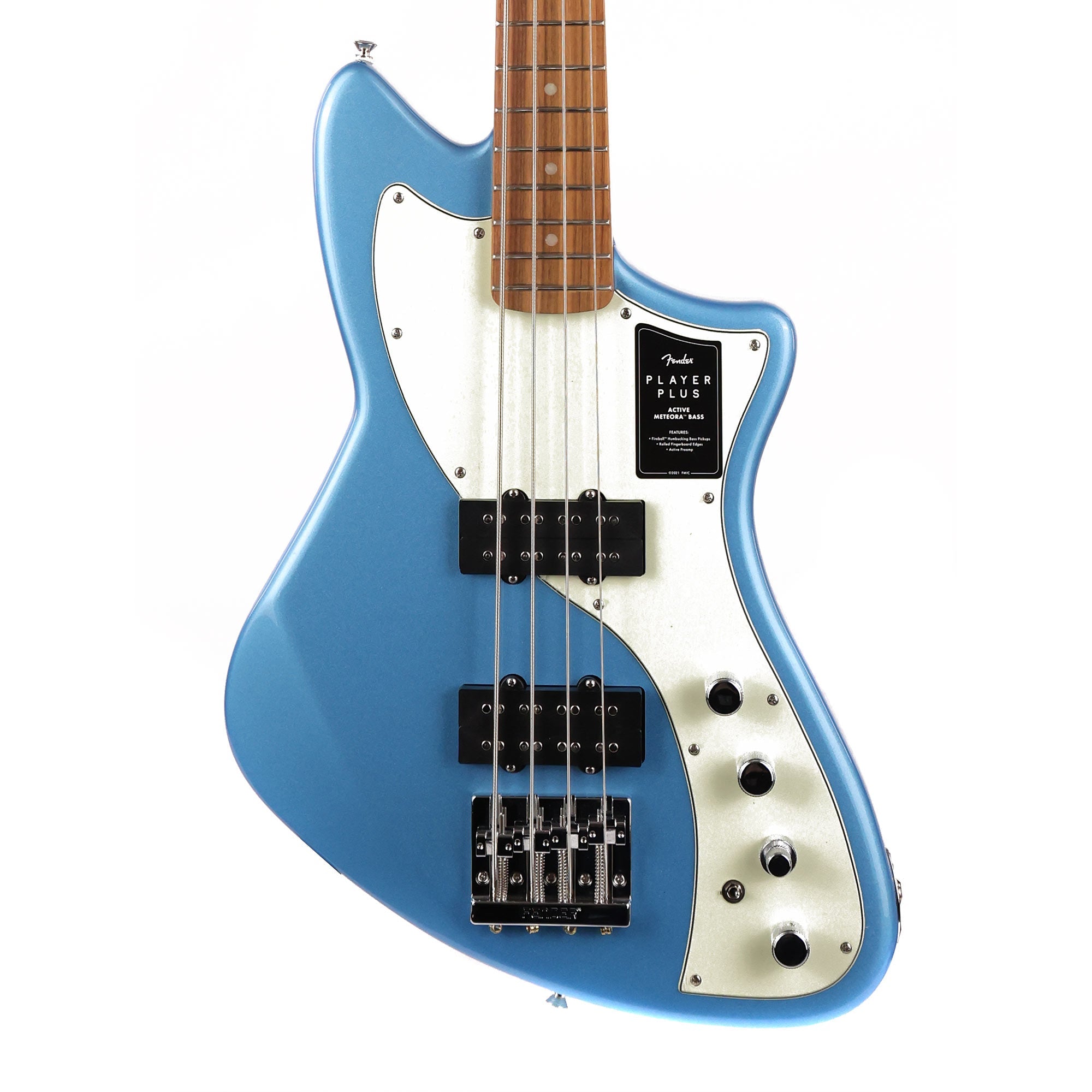 Fender Player Plus Meteora Bass Opal Spark Used | The Music Zoo