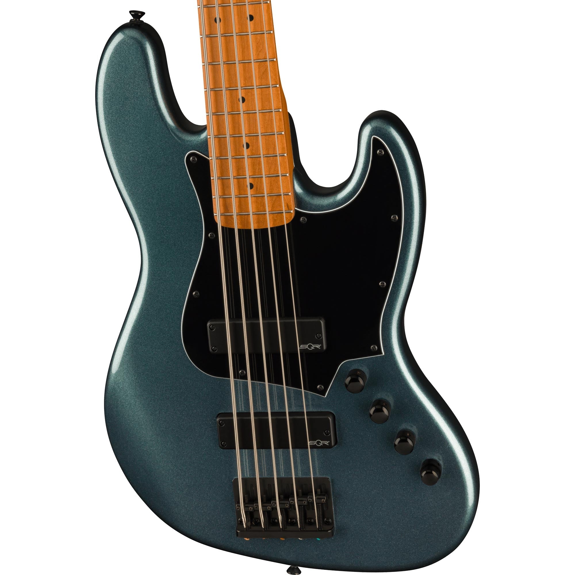 Squier Contemporary Active Jazz Bass HH V 5-String Gunmetal