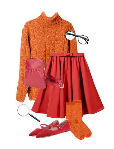 scooby doo velma halloween costume