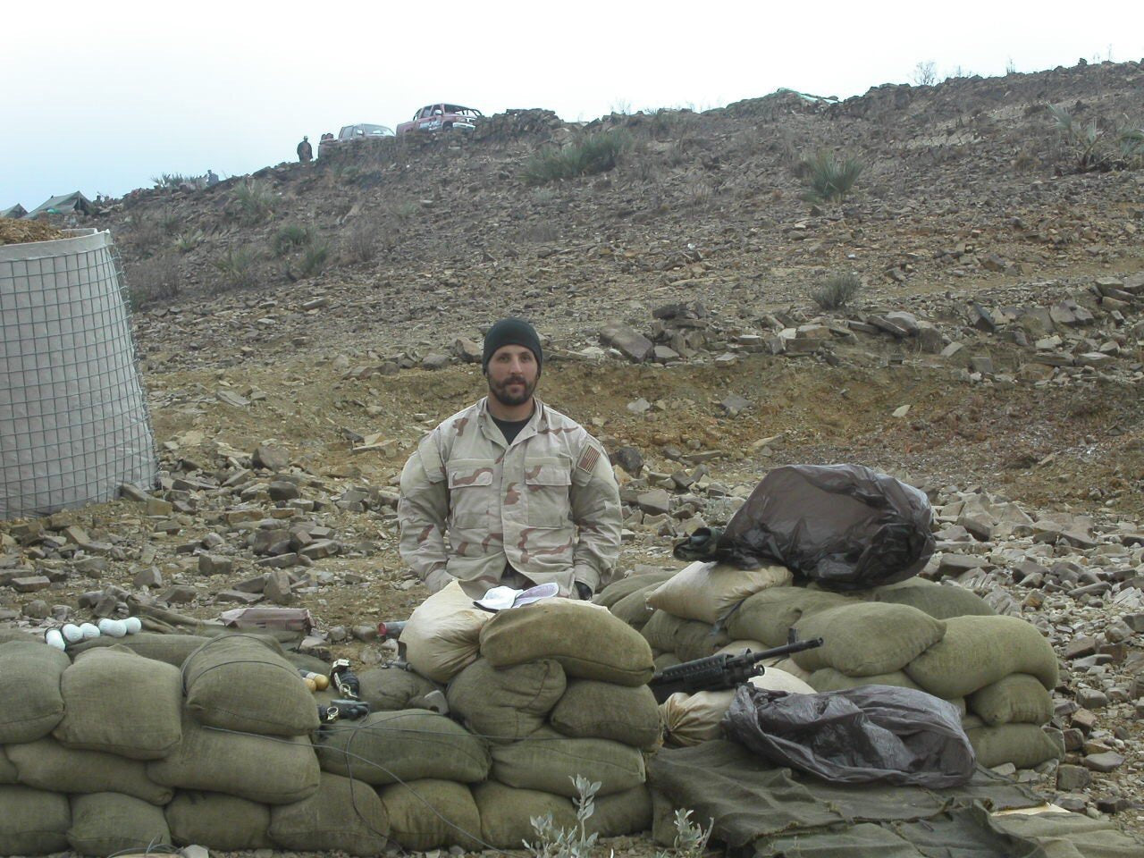 John Mory stationed in Afghanistan