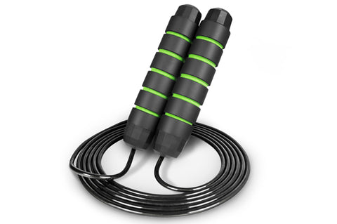 Speed jump rope with foam handles for cardio exercise