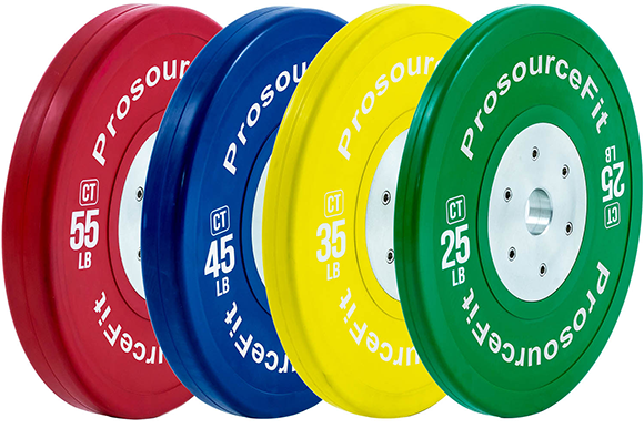 COLOR TRAINING BUMPER PLATES