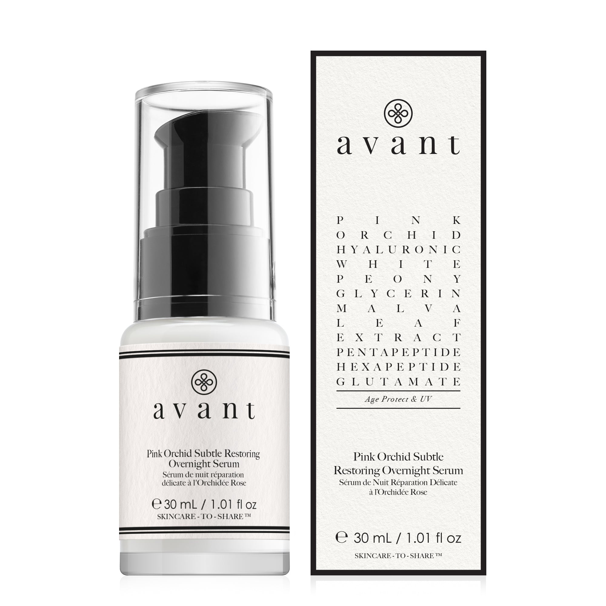 Pink Orchid Subtle Restoring Overnight Serum | Packaging: Travel Pack