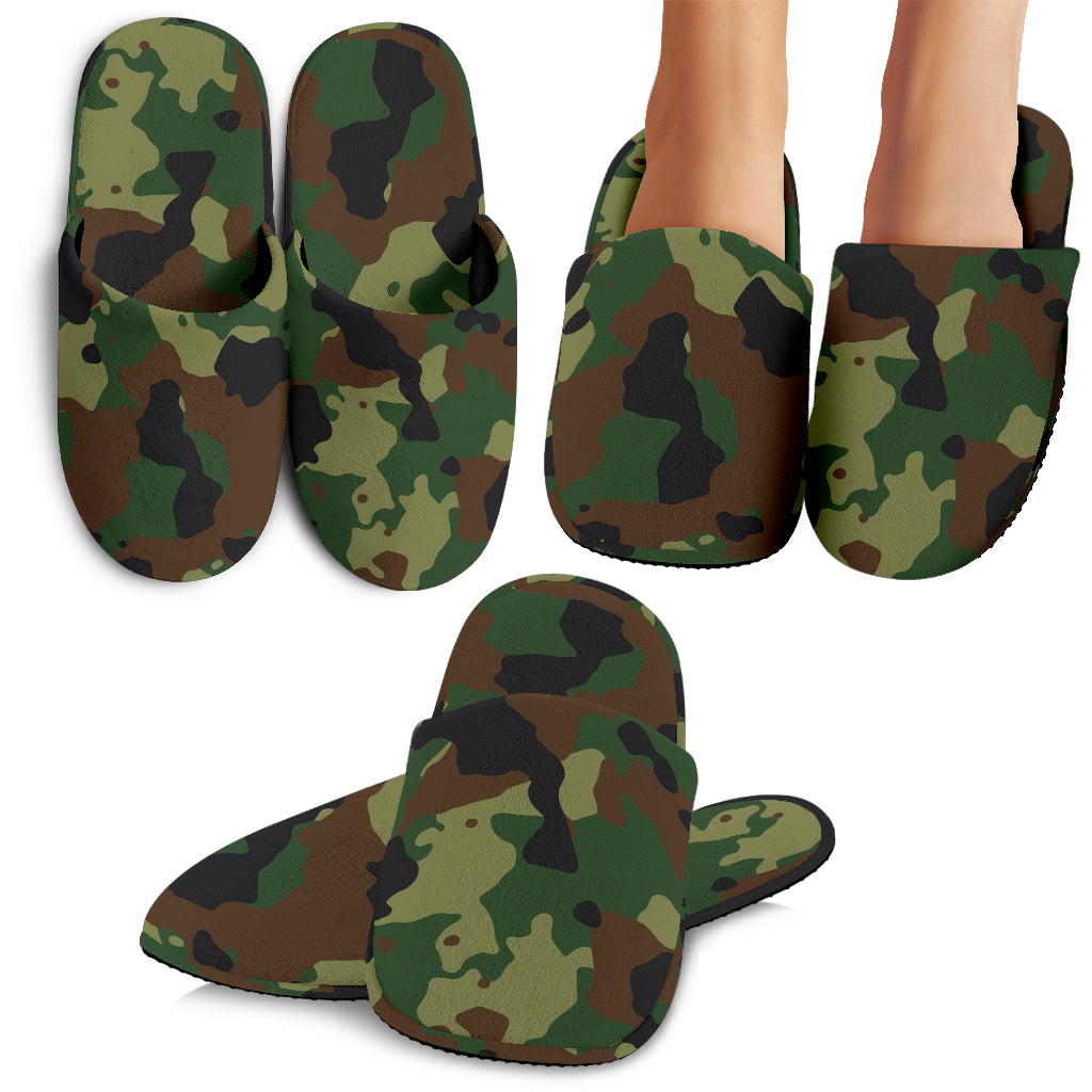 Camo Slippers - badassveteran