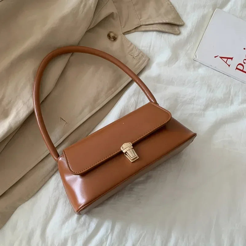 Sacs à bandoulière de marque de luxe pour femmes, design tendance, sac à bandoulière pour femmes, sac à main et porte-monnaie de couleur unie