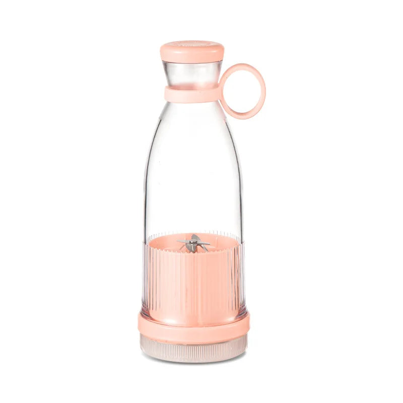 Mixeur électrique portable – Gobelet presse-agrumes avec 6 lames – Machine à milkshake – Outil de mélange de fruits et de lait – USB – Mini blender pour jus frais