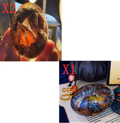 Lava Dragon Egg Desktop Decoration Dinosaur Egg Resin Crafts