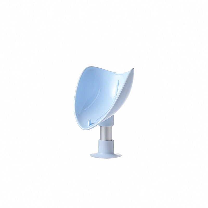 Bird-shaped Soap Box with Self-draining Design and Silicone Suction Cup