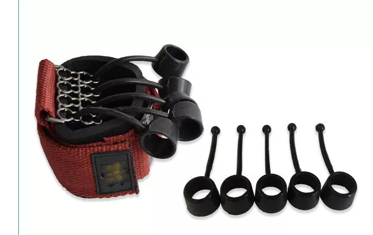 Hand Yoga Resistance Band with Adjustable Tension for Finger Strength Training