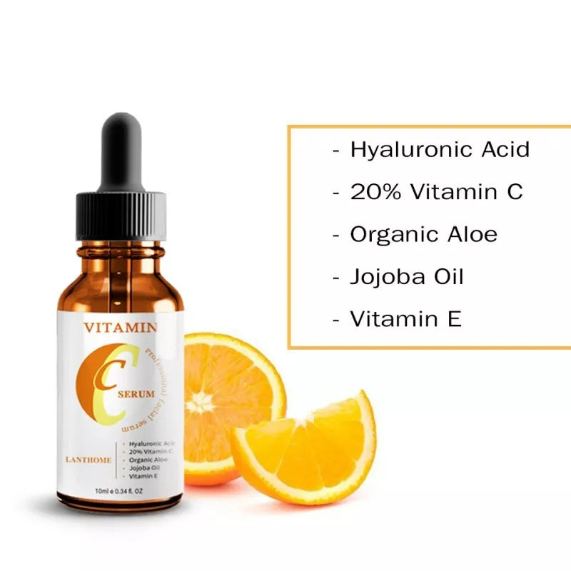 Vitamin C Hyaluronic Acid Serum: Brighten and Moisturize Skin