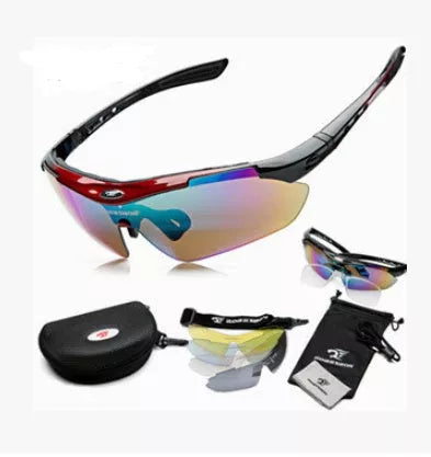 Polarized Riding Glasses for Outdoor Sports with Windproof Design