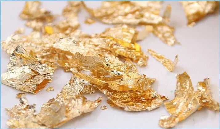 Gold and Silver Foil Paper for Resin Projects and Crafts