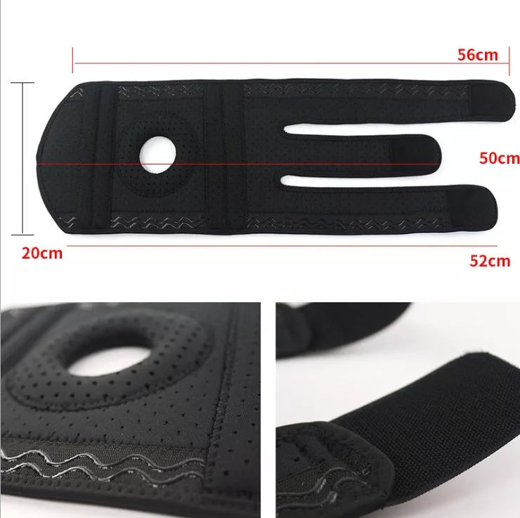 Non-slip knee pads for outdoor mountaineering made of neoprene