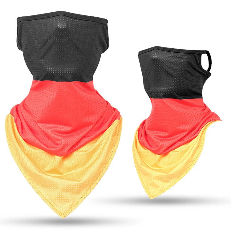 Breathable Face Guard Thin Tubular Ring Scarves for Sun Protection