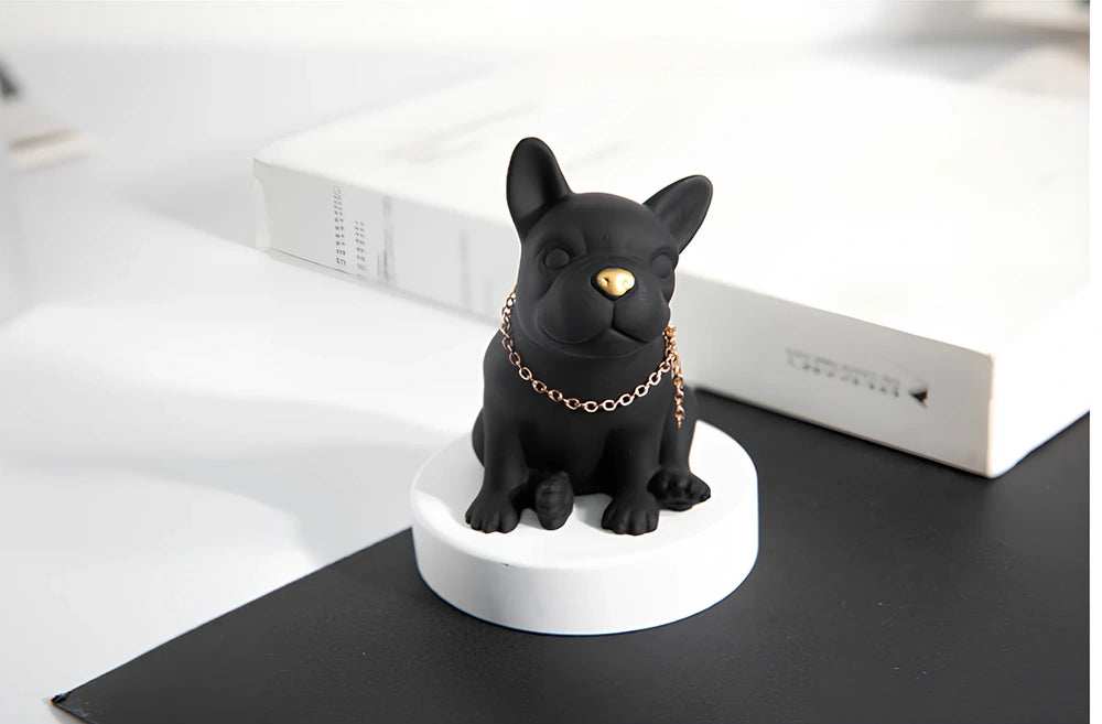 Car perfume aromatherapy decoration measuring 9.5cm × 7cm with mineral powder construction and essential oil