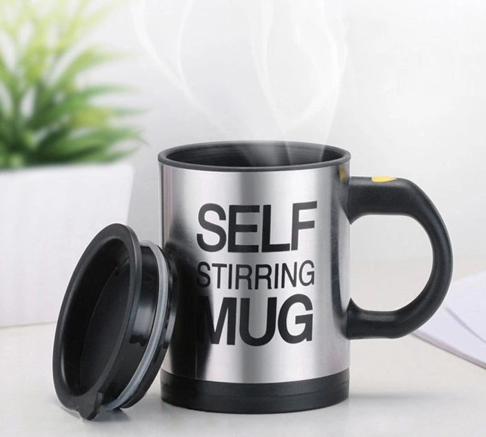 Automatic Stirring Electric Coffee Cup with 400ml Capacity