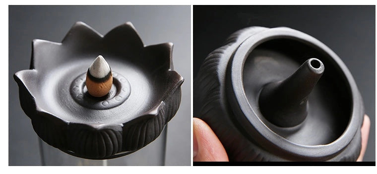 Goku Back Incense Burner Ceramic Windshield Design