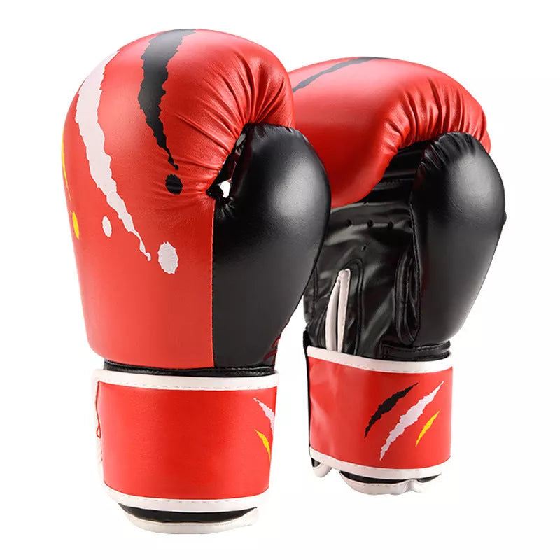 Training boxing gloves for wrist and palm protection